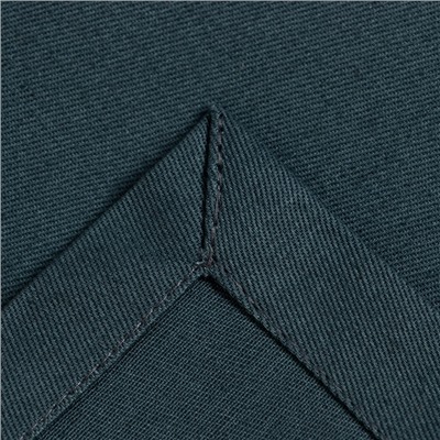 Набор салфеток с декоративными кольцами «Этель» Grey pleasure, 40×40 см - 2 шт., 100% хлопок, саржа 190 г/м²