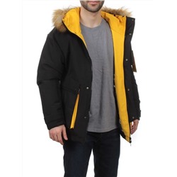 2170 BLACK YELLOW Куртка мужская зимняя облегченная (150 гр. холлофайбер)