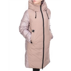 2235 PINK POWDER Пальто женское зимнее AKIDSEFRS (200 гр. холлофайбера)