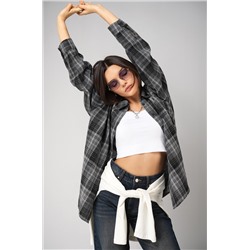 Рубашка женская в клетку Happyfox