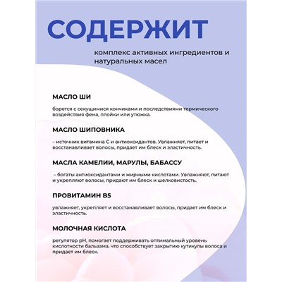 ETHERA Профессиональный липидный бальзам для интенсивного восстановления волос, 1000 мл