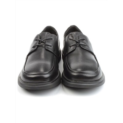 03-DYL60-1 BLACK Полуботинки женские (натуральная кожа)