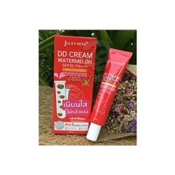 DD  крем с экстрактом арбуза и защитой от солнца SPF 50 PA+++ от Jula'S Herb, DD Cream Watermelon SPF 50 PA+++, 40 мл