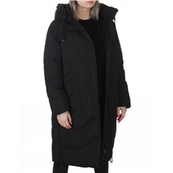8806 BLACK Пальто зимнее женское (150 гр. холлофайбер)