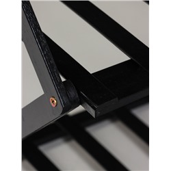 Подставка для цветов Greengo, 3 полки, 50 × 25 × 46 см, напольная, бамбук, чёрная