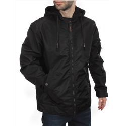 8798 BLACK Куртка мужская демисезонная (100 гр. синтепон)