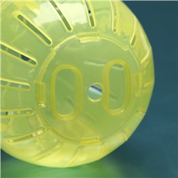 Шар для грызунов 10 см, жёлтый