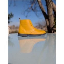 КОМБО испанские Ботинки - Дезерты от AB. ZAPATOS 2619 +итальянская сумка PELLE- PAOLO BAGS 397 (450) Amarillo АКЦИЯ