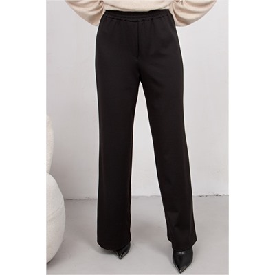 Брюки чёрные трикотажные Альта №1