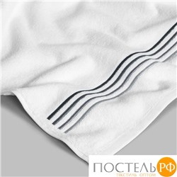 TOGAS ЛИНАРИ бел-сер Полотенце 40х60, 100% хлопок, 550 г/м2