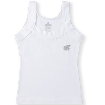 4295-01 Майка для девочек белая (BAYKAR)