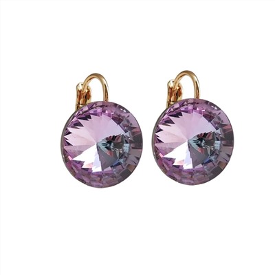 Серьги с кристаллами Swarovski