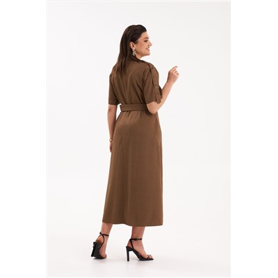 Платье KaVaRi 1086.2 коричневый