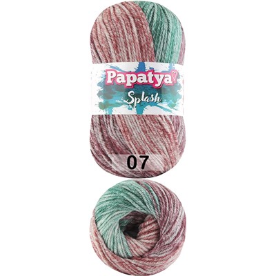 Пряжа Kamgarn SPLASH PAPATYA