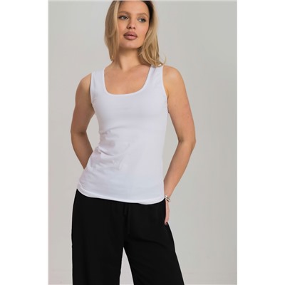 Майка из кулирки с лайкрой М326013б