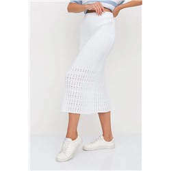 Юбка И 017/белый