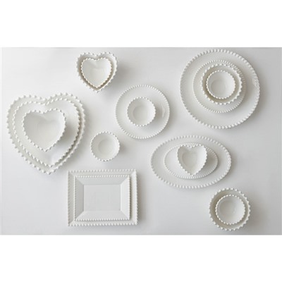 Блюдо овальное Magistro «Лакомка», 20×13.5×1.5 см, фарфор, цвет белый