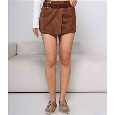 Юбка #КТ8831, коричневый