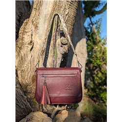 Pelle Ab.Zapatos VIGA (1170) Burdeos+CINTURON BOLSOS (150)-6 (13) АКЦИЯ