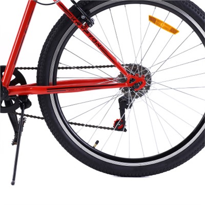 Велосипед 26" рама 17" 7sp KRYPTON TWINKLE TWO красный чёрный