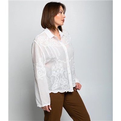 Блуза #КТ301 (19), белый