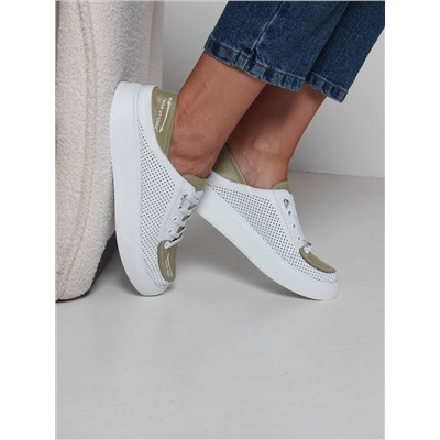 Кеды ED'ART 163.P.LusiR2'w.Белый авокадо