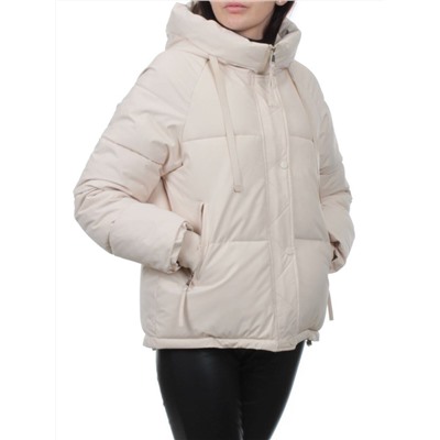 A2303 LT. BEIGE Куртка зимняя женская (150 гр. холлофайбер)