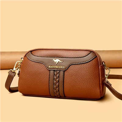 KAIDIFEINIROO Сумка женская с двумя ремнями  8757