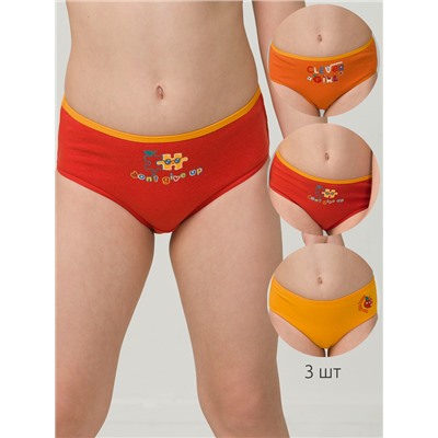 GULC3301(3) трусы для девочек (3 шт в кор.)