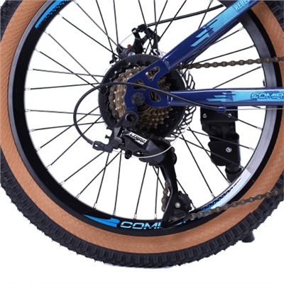Велосипед 20" рама 12" 7sp COMIRON REBEL морской хаки