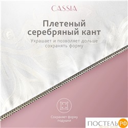 CASSIA АЙЛИН Подушка 50х70, 1пр., жаккард хл,виск.шелк/микрогель Airsoft