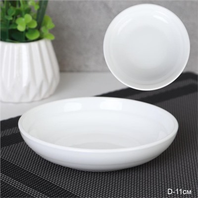 Розетка плоская DW45 (white) /уп 96/