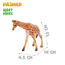 Фигурка животного «Мир диких животных», МИКС