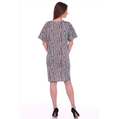 752 Платье"зеленый"