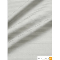 CASSIA ЛЮКС Страйп Сатин с-сер КПБ 145х215-1/200х220-1/50х70-2/70х70-2, 6 пр., хл/сатин