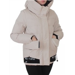 PE23-2 BEIGE Куртка зимняя женская оверсайз (150 гр. холлофайбер)