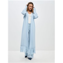 Кардиган с бахромой BEVERLY, Голубой