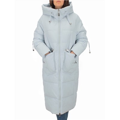 H303 BLUE Пальто зимнее женское (200 гр. холлофайбер)