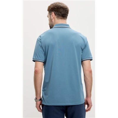 Поло F511-07-065 l.blue