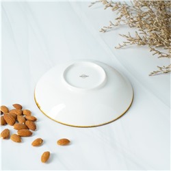 Салатник Magistro «Церера», 400 мл, d=16.2 см, фарфор, коричневый