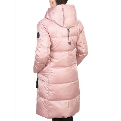 9110 PINK Пальто зимнее женское FLOWERROVE (200 гр. холлофайбера)