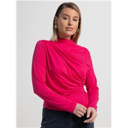 Лонгслив Тайна сердца (малиновый) Б15509-7М