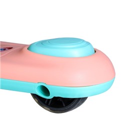 Самокат 3-х колесный SCOOTER Space / YB-168 /уп 8/ розовый