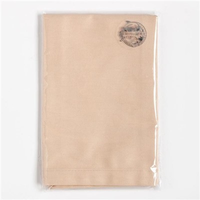 Салфетка столовая «Этель», 40×40 см, бежевая, 100% хлопок, саржа, 250 г/м²