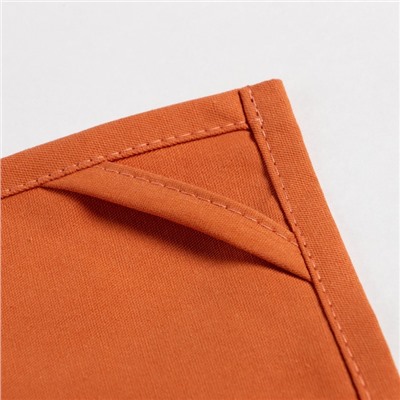 Полотенце кухонное «Этель» Kitchen, 40×73 см, хлопок 100%, саржа 220 г/м², оранжевое