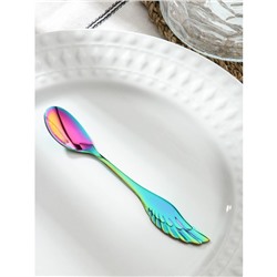 Ложка чайная Magistro Wings, длина 14 см, нержавеющая сталь, хамелеон