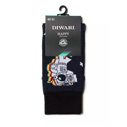 DIWARI HAPPY Хлопковые носки с рисунками
