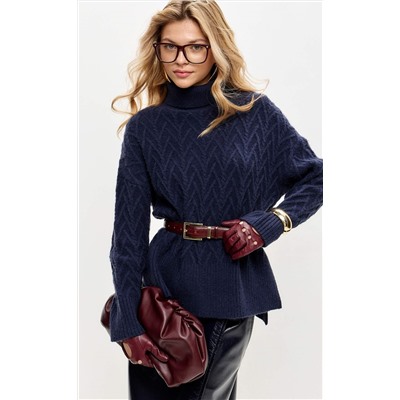 Джемпер F522-1502 d.blue