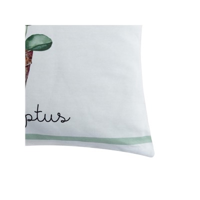 Наволочка декоративная «Этель. Эвкалипт» (вид 2), 40×40 см, 100% хлопок