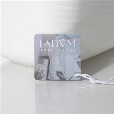 Контейнер для хранения с ручкой LaDо́m «Лаконичность», 39.5×22.5×17 см, белый